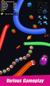 Скачать Worm.io Экшен для Андроид скриншот 3