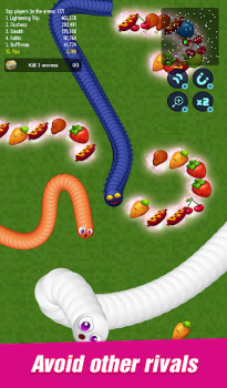 Скачать Worm.io Экшен для Андроид скриншот 4