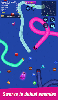 Скачать Worm.io Экшен для Андроид скриншот 5