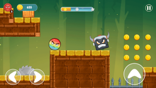 Скачать Rainbow Ball Adventure Приключения для Андроид скриншот 2
